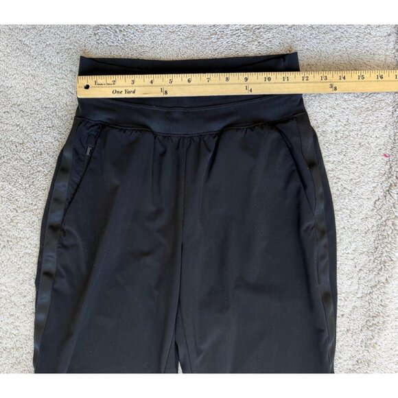 Athleta Pant Size 2 Nolita Slim Tapered Black Casual Pull On Style 980400 Crop - Picture 7 of 13